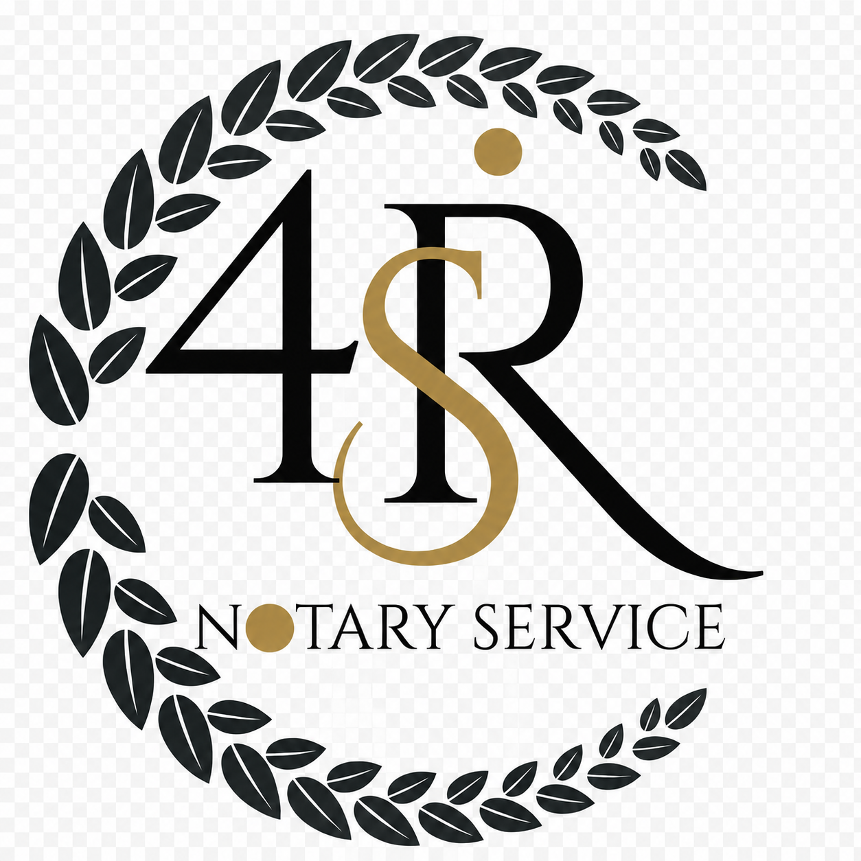 4R'S Notary, Printing & Graphic Design logo